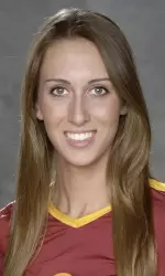 Lauren Williams had nine kills in Friday's 3-0 upset loss to UCF.