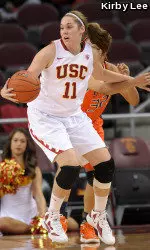 Cassie Harberts and the Trojans looks to get a fourth straight win on Saturday at UCLA.