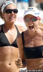 April Ross and Jennifer Kessy won the 2011 Hermosa Beach Open on Sunday