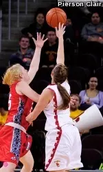 Cassie Harberts and the Trojans looks to grab some road wins in the desert this week.