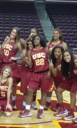 Today was photo day at Galen Center...