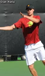 Yannick Hanfmann has another busy day of doubles and singles play tomorrow in Irvine.