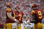 Matt Barkley (7) and Marqise Lee (9)