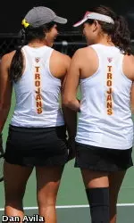 Trojans are heading into battle in the ITA All-American main draws.