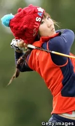 Incoming freshman Karen Chung