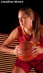 Cassie Harberts and the Trojans celebrate Thanksgiving with hoops at Galen Center this week!