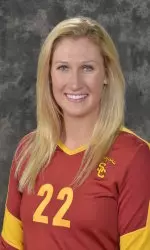 Senior opposite hitter Katie Fuller had 18 kills for USC in a four-set loss to UCLA.