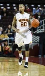 J.T. Terrell led USC with 14 points on Monday at Nebraska.