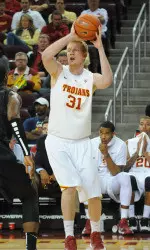 Senior center James Blasczyk has made 5 of his first 6 shots this season.