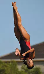 USC senior Victoria Ishimatsu became the first conference woman ever to win four straight titles thanks to a win on 3-meter Friday.