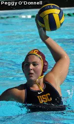 Nadia Dan punched in four goals for USC today.
