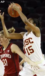 File: Briana Gilbreath finished with 11 points and seven rebounds.