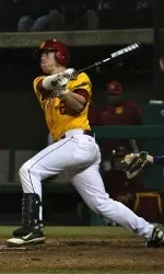 Junior Adam Landecker's walk-off RBI single in the ninth secured USC's 9-8 victory.