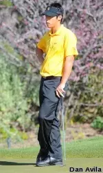 Sophomore Jeffrey Kang led USC with a 1-over 73 Sunday.