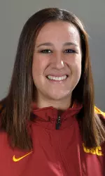 As usual Marissa Minderler was busy at a track meet competing in the hammer and javelin throw competitions at the Northridge Invitational last weekend. The rest of the team was not so busy, as the Trojans pulled out of Saturday's competition due to bad weather.