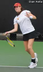 Kaitlyn Christian got the clincher for USC today in a powerful comeback.