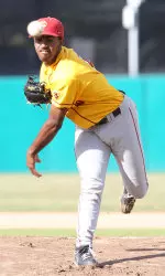 Despite a strong outing, Stephen Tarpley took his first loss of the season Saturday.