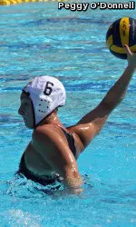 Monica Vavic rang up two goals for the Trojans today.