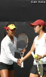 Ali Ramos and Danielle Lao are 16-4 together in doubles action.
