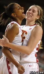Briana Gilbreath and Cassie Harberts are both academic honorees this year.