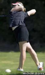 Sophomore Rachel Morris led USC Saturday with her best round since October, a 2-under 70.