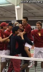 Daniel Nguyen's heroic three-set comeback clinched the Trojans' NCAA win over the Bruins.