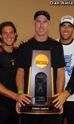 Head coach Peter Smith has picked up another NCAA trophy and another ITA National Coach of the Year award.