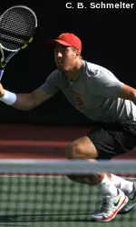 Steve Johnson is now a seven-time All-American as he heads into singles and doubles quarterfinals.