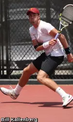 Steve Johnson has a semifinal singles clash with Stanford's Bradley Klahn.