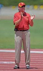 Director of Track and Field Ron Allice will have plenty to clap about next season with the additions to next season's team, which now includes Berdousi.