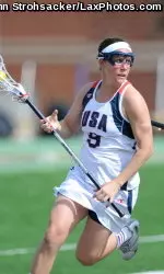 Lindsey Munday was named the captain of Team USA. Photo copyright John Strohsacker/LaxPhotos.com