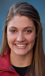 Chelsea Silvers puts the finishing touches on the Trojans' European adventures.