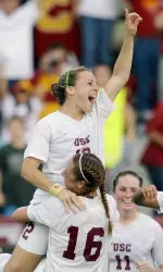 Amy Rodriguez has an NCAA championship and one Olympic gold already... going for a second in London.