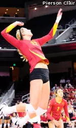 Senior opposite hitter Katie Fuller