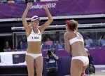 Jennifer Kessy (left) and April Ross