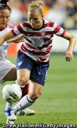 Amy Rodriguez won her second Olympic gold medal at the 2012 London Games.