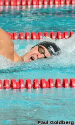 Junior Dimitri Colupaev won the 200y IM Saturday.