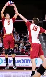 Micah Christenson sets Robert Feathers