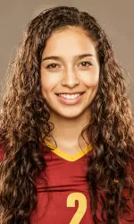 Samantha Bricio had 12 kills, 12 digs, and three service aces in a sweep of Washington State.