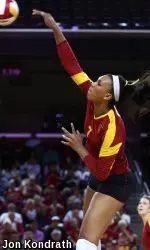 OH Ebony Nwanebu has been named Pac-12 Freshman of the Week twice this season.