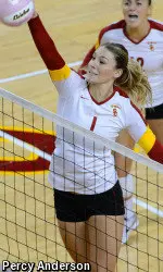 Senior MB Alexis Olgard's .466 hitting percentage ranks fourth in the NCAA.