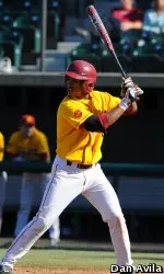 Dante Flores was 2-for-3 with 2 RBI on the day.