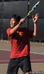 Jonny Wang went 2-1 at the SoCal Intercollegiates this week.