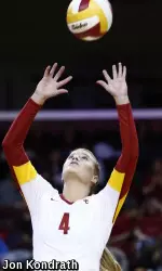 USC junior setter Hayley Crone