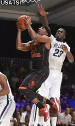 Pe'Shon Howard had a game-high 23 points versus Villanova.