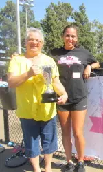 Olmos and Rose Christian at the 2nd Annual Rose Cup.