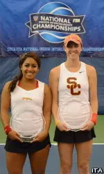Kaitlyn and Sabrina are looking for their third straight ITA National Indoor Doubles Championship.