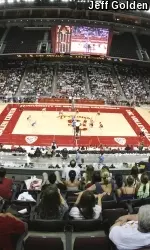 The Galen Center will host NCAA first- and second-round matches.