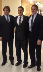 The Trojans suited up for the 2013 NCAA Banquet.