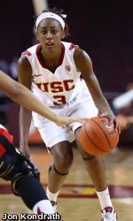 Desiree Bradley nailed a career-high three 3-pointers and had 11 points today.